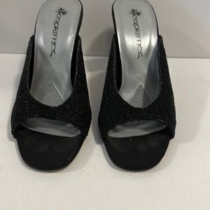 Size 7 1/2 Black Dress Women’s Heels by Coloriffics
